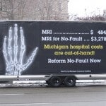 michigan insurance reform billboard