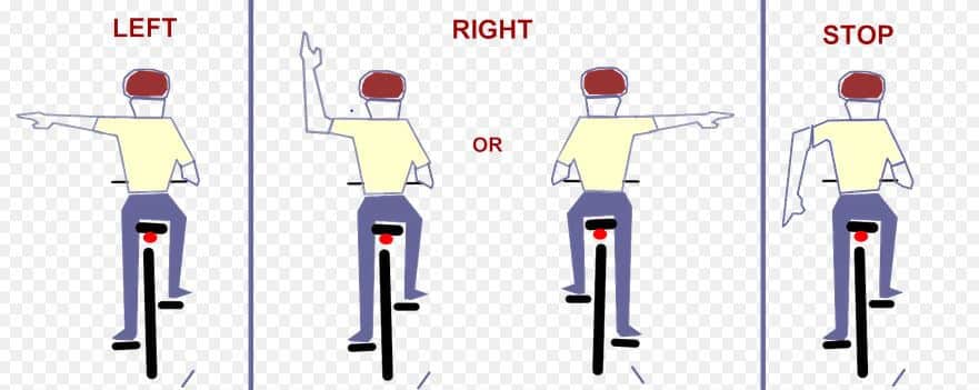 bicycle hand signals