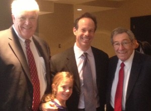From left: Attorneys John Romano, Steven Gursten and Gary Pillersdorf. 