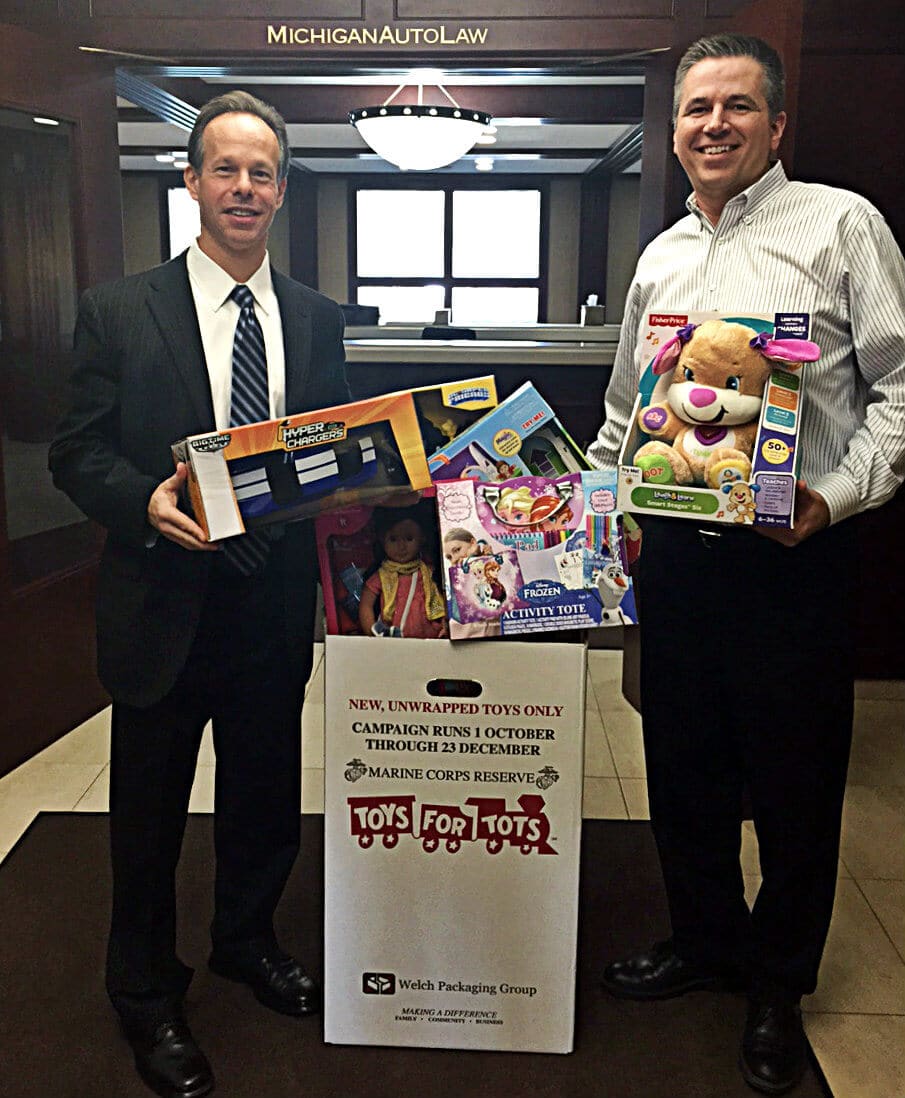 Michigan Auto Law Toys for Tots 2015