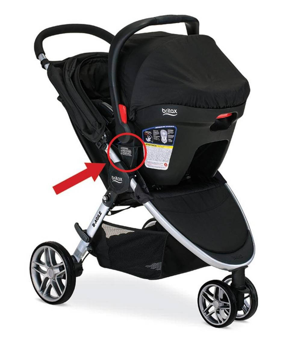 Britax B-Agile child car seat