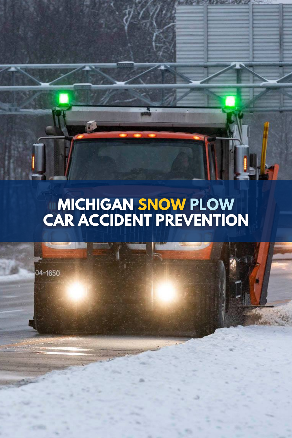 Michigan Snow Plow Car Accidents: Prevention With Green Oscillating Lights