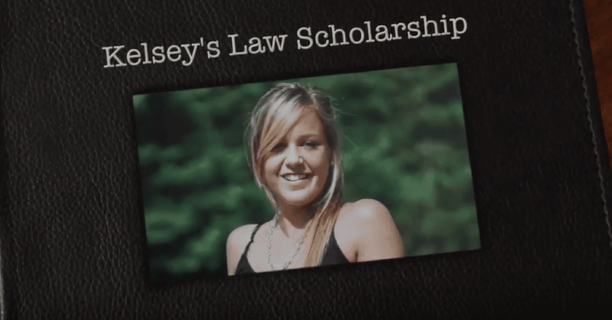 Kelsey's Law Scholarship: Deadline is 8/31/2018 for submitting entries to discourage distracted driving