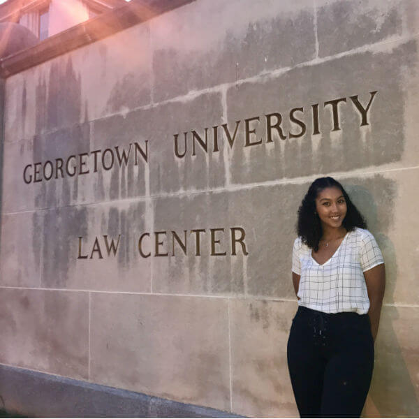 Georgetown Law student Toni Deane Georgetown Law student Toni Deane