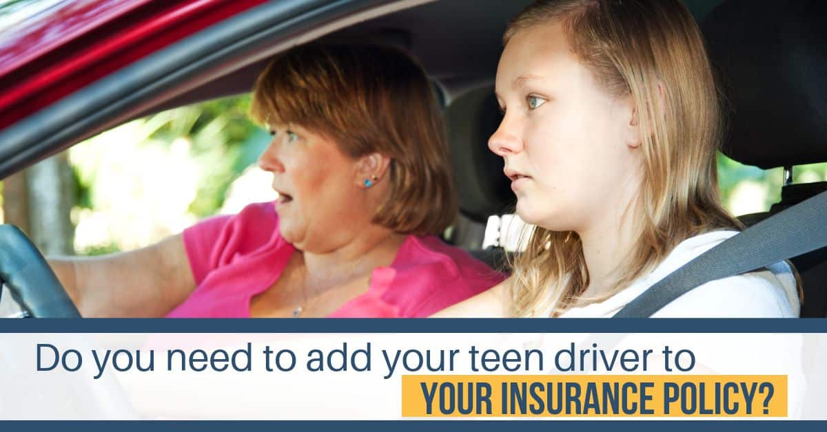 Add Teenager To Car Insurance In Michigan