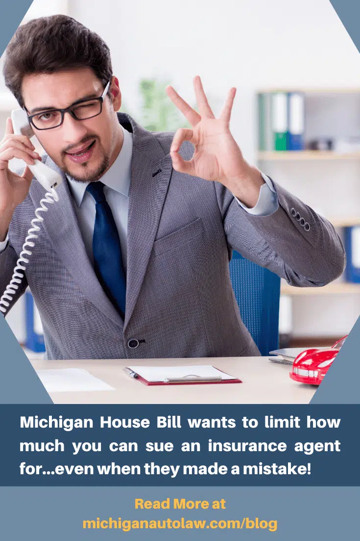 Insurance agent liability and the new Michigan auto insurance law