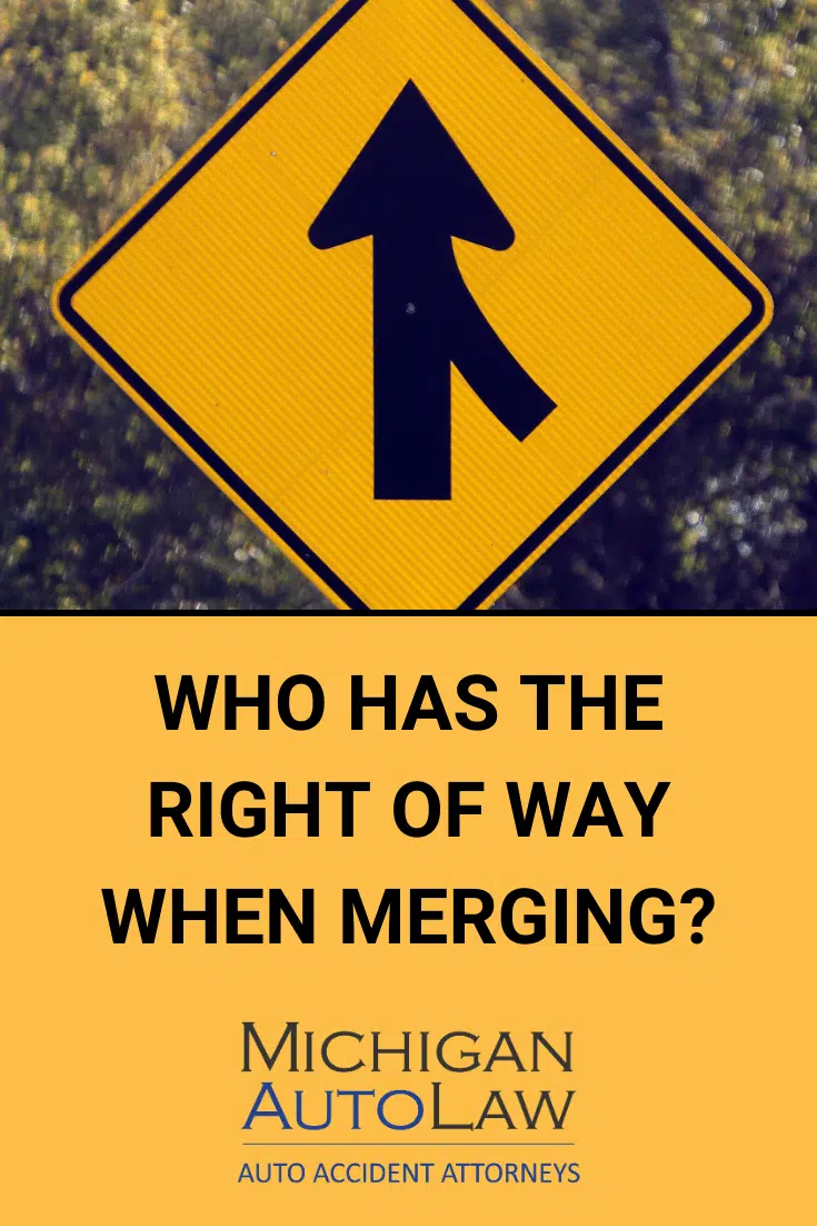 Merging Traffic Laws: Who Has The Right Of Way in Michigan?