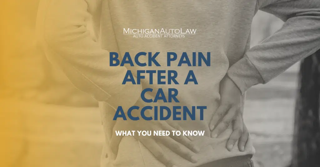 Back Pain After Car Accident: What To Do
