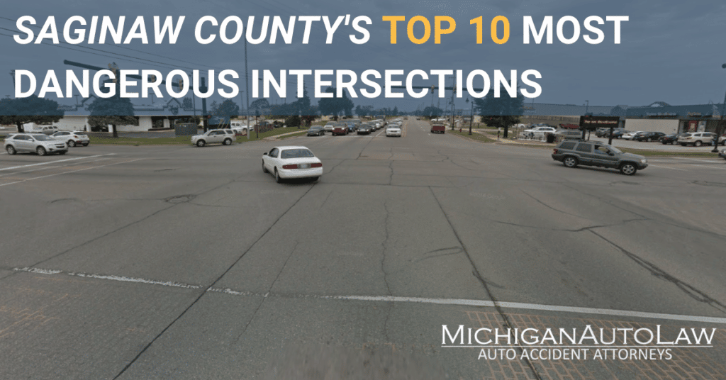 Saginaw County Most Dangerous Intersections 2020
