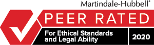 Martindale Peer Rated 2020