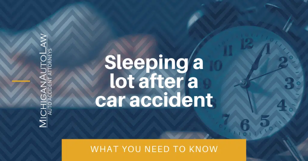 Sleeping A Lot After A Car Accident: What You Need To Know