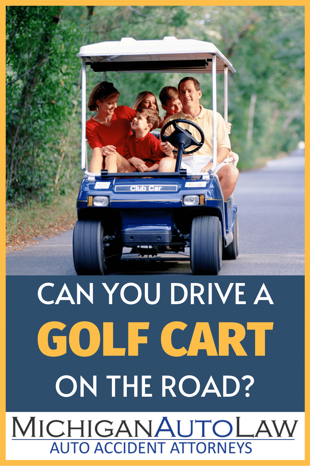 Can You Drive A Golf Cart On The Road?