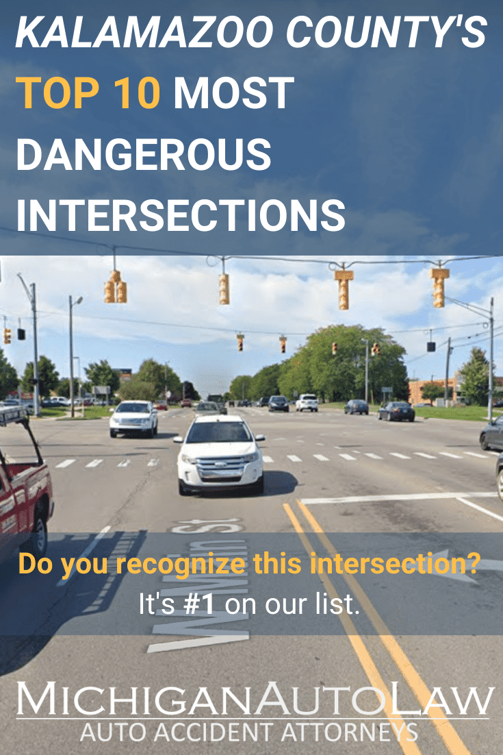 Kalamazoo County’s Most Dangerous Intersections in 2020