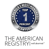 Top 1% of America’s Most Honored Lawyers for 2021