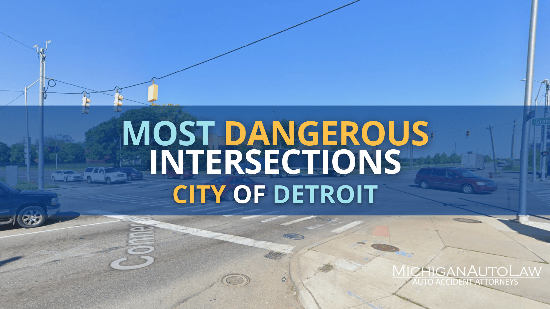 Detroit’s Most Dangerous Intersections in 2021