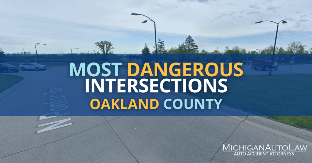 Oakland County’s Most Dangerous Intersections in 2021