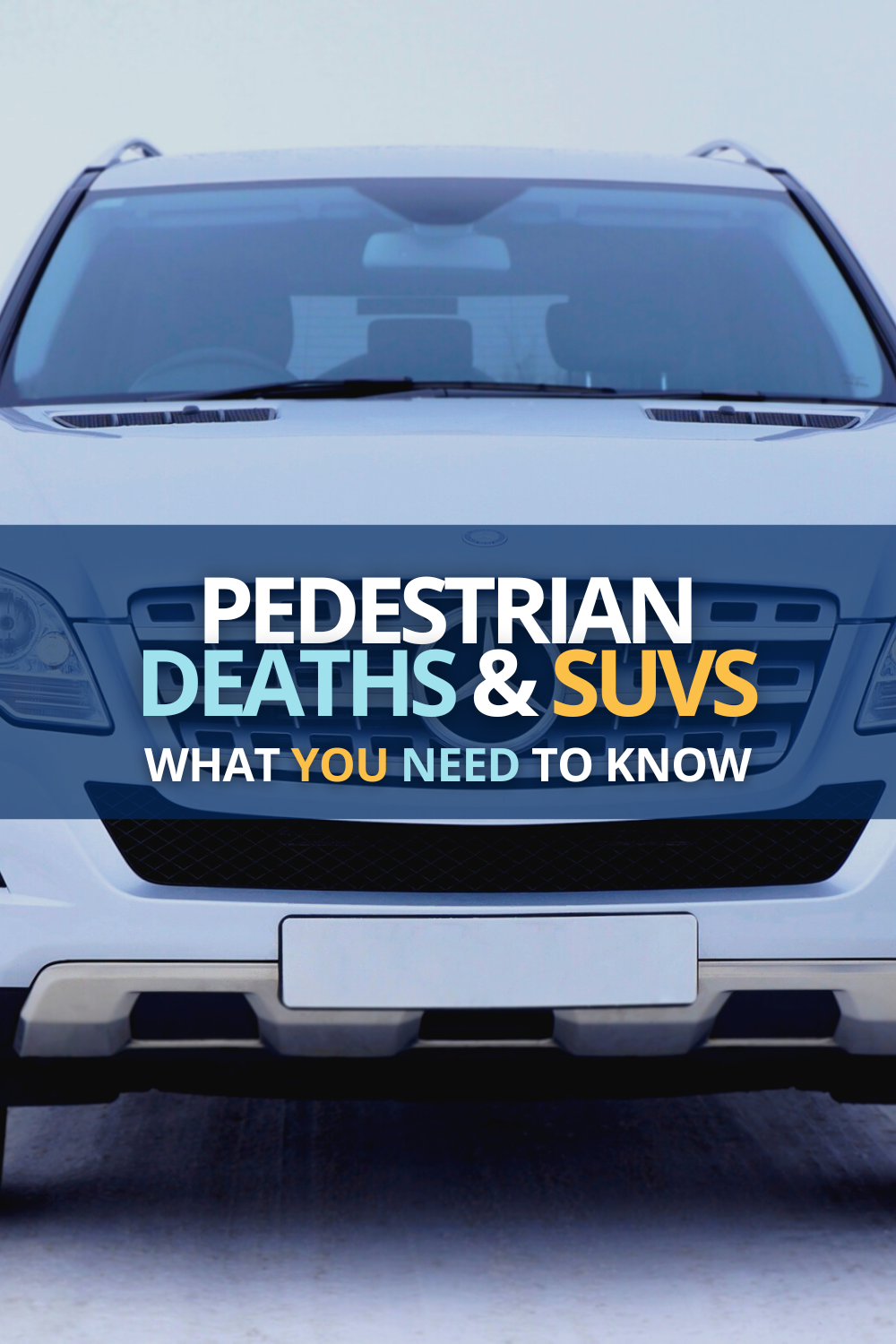 Pedestrian deaths and SUVs: What You Need To Know