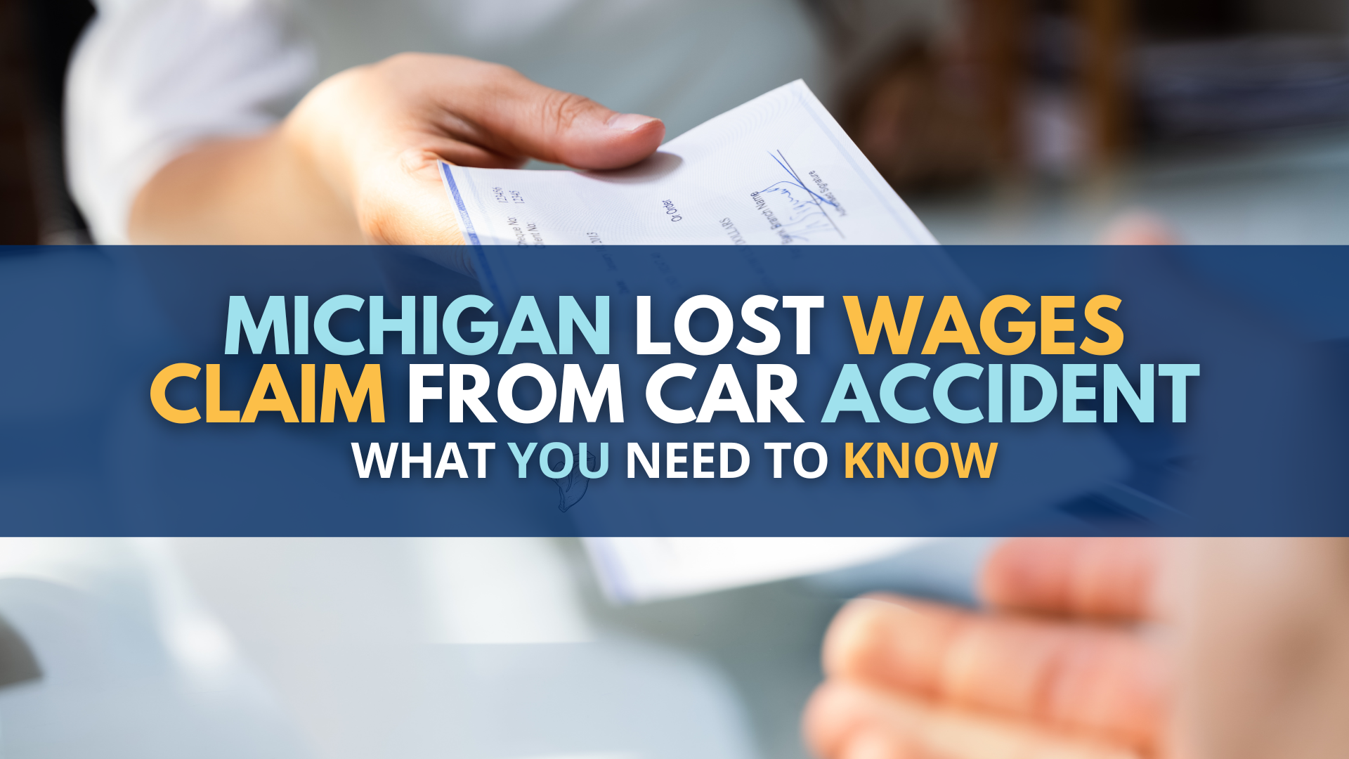 Michigan Lost Wages Claim From Car Accident: What You Need To Know