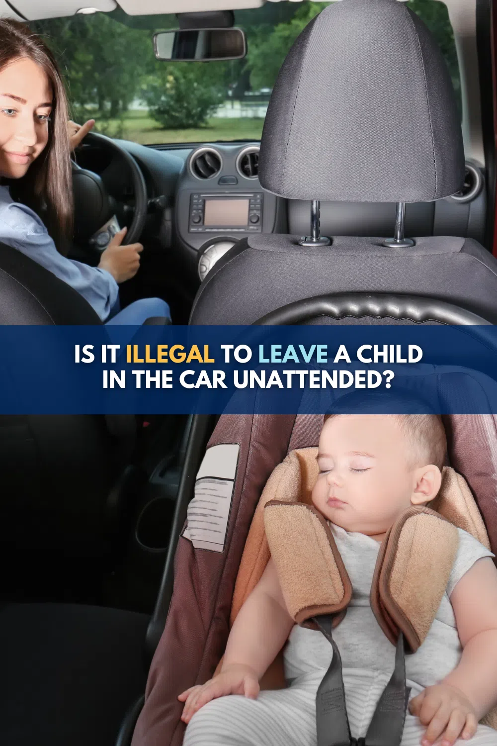 Is It Illegal To Leave a Child In The Car Unattended?
