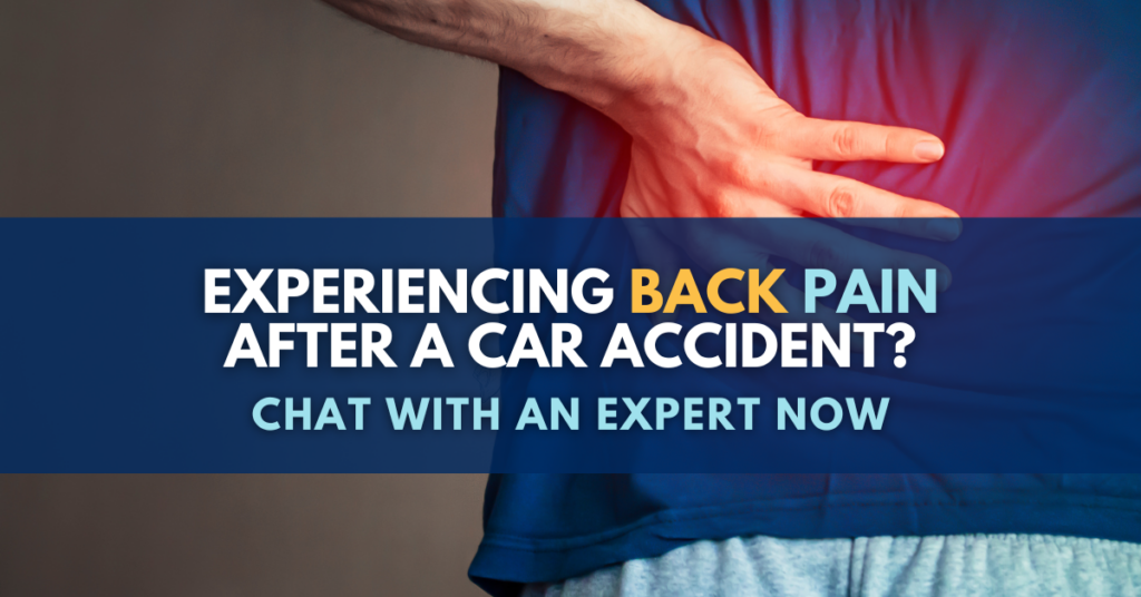 Back Pain After Car Accident: What You Need To Know