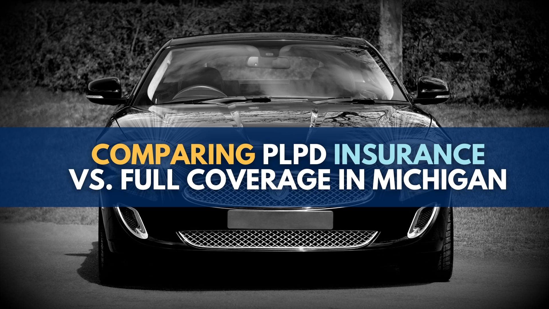 Comparing PLPD VS Full insurance coverage in Michigan