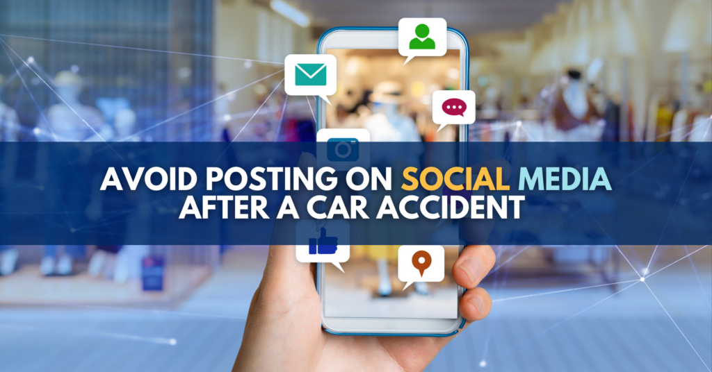 Avoid Posting on Social Media After a Car Accident