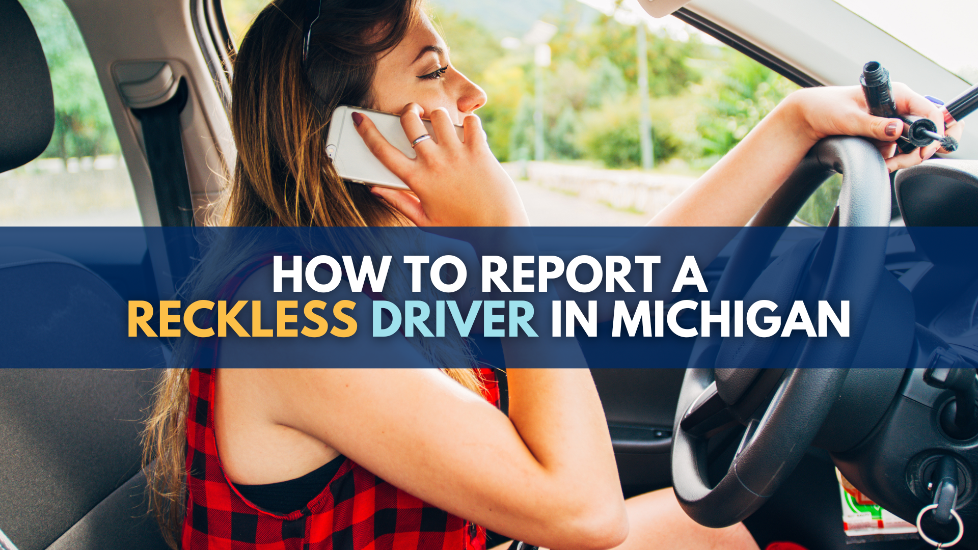How to report a reckless driver in Michigan