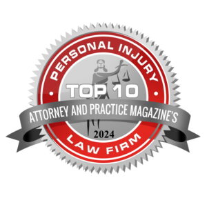 Attorney and Practice Magazine top 10 personal injury law firm