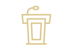 podium line art