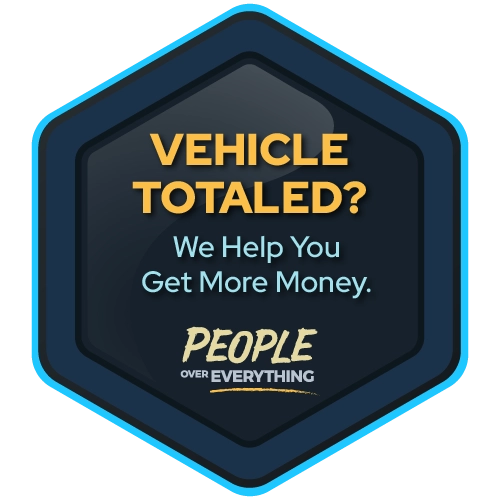 Vehicle Totaled? We Help You Get More Money.
