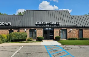Flint commercial office building where Michigan Auto Law, a Flint car crash attorney, offers crash victims representation.