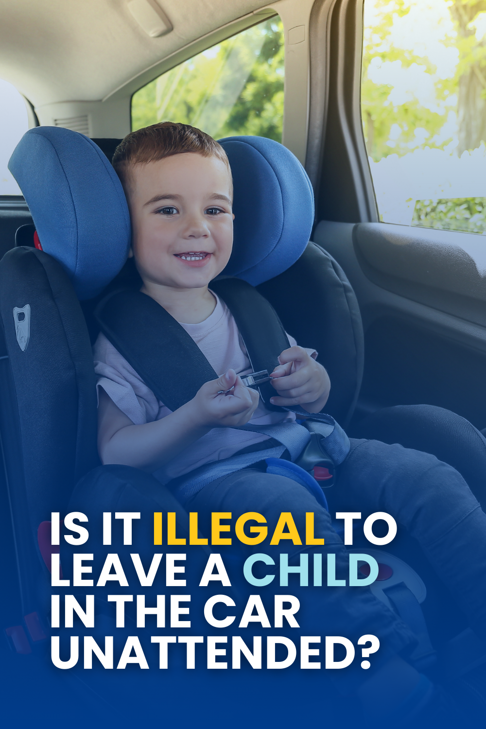 Is It Illegal To Leave a Child In The Car Unattended?