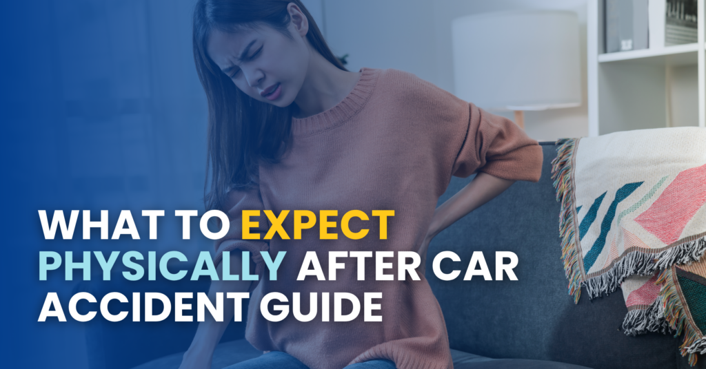 What To Expect Physically After Car Accident In Michigan