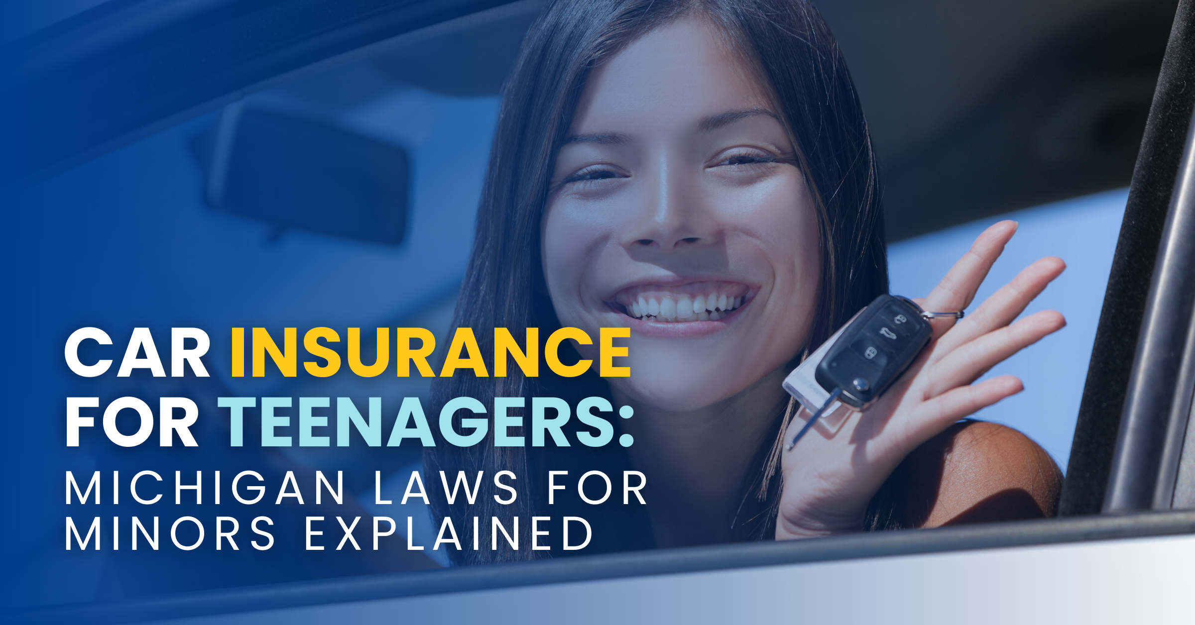 Car Insurance For Teenagers: Michigan Laws For Minors Explained, image size:2400x1256