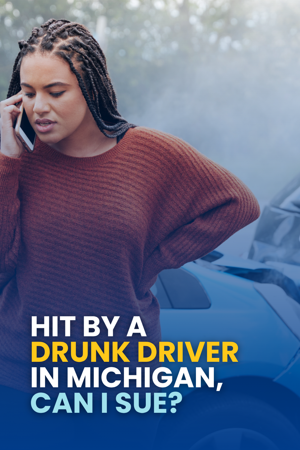 Hit By A Drunk Driver in Michigan, Can I Sue?