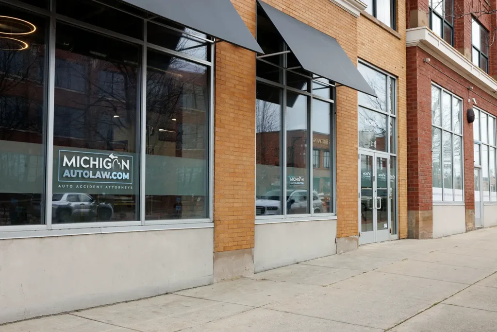 Exterior view of Michigan Auto Law’s Grand Rapids office, a motorcycle accident lawyer in Grand Rapids.