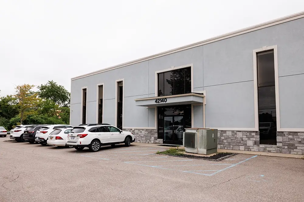 Office building in Sterling Heights, where Michigan Auto Law's fatal accident law firm is located.
