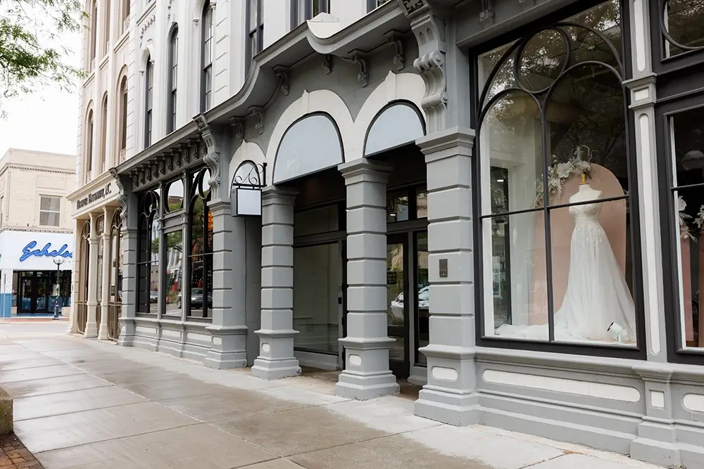 Historic downtown Ann Arbor building where Michigan Auto Law's wrongful death law firm is located.